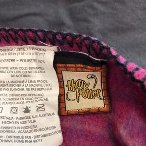 Harry Potter Fleece throw blanket